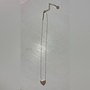 Kendra Scott Ari Heart Gold Pendant Necklace
